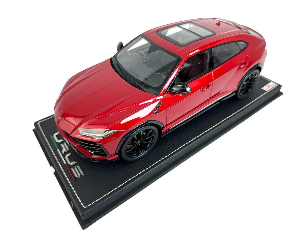 LAMBORGHINI URUS 1:18 MODEL CAR (ROSSO ANTEROS)