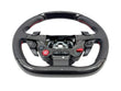 Load image into Gallery viewer, FERRARI PORTOFINO M CARBON + LED STEERING WHEEL BLACK/ RED STITCHING 770680