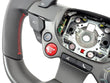 Load image into Gallery viewer, FERRARI 812 MATT CARBON + LED STEERING WHEEL BLACK/ RED STITCHING 337540