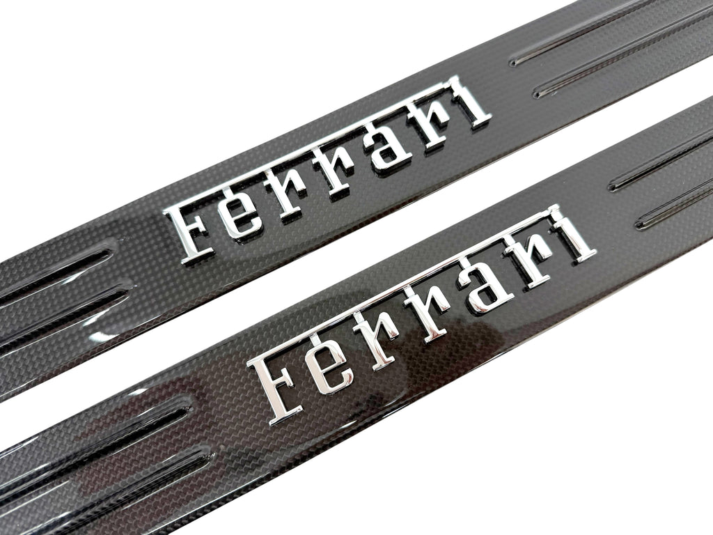 FERRARI 296 CARBON KICK PLATE SET - 811482