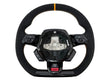 Load image into Gallery viewer, LAMBORGHINI HURACAN PERFORMANTE ALCANTARA STEERING WHEEL (WITHOUT CRUISE CONTROL) - ORANGE  4T0419091BC