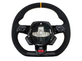 LAMBORGHINI HURACAN PERFORMANTE ALCANTARA STEERING WHEEL (WITHOUT CRUISE CONTROL) - ORANGE  4T0419091BC