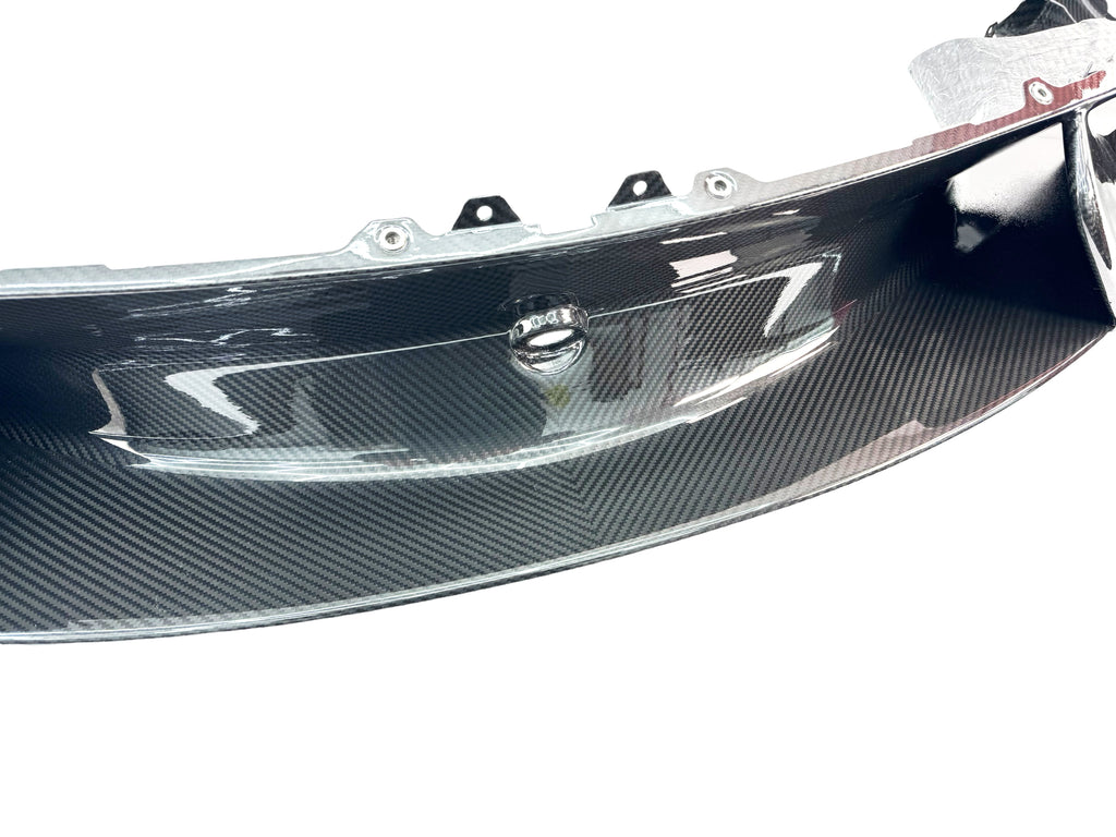 MCLAREN 765LT MSO VISIBLE CARBON FRONT SPLITTER WITH CAMERA 14AB369RP