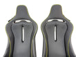 Load image into Gallery viewer, MCLAREN ARTURA MSO CLUB SPORT SEATS BLACK LEATHER/ YELLOW PIPING 16NC494CP