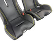 Load image into Gallery viewer, MCLAREN ARTURA MSO CLUB SPORT SEATS BLACK LEATHER/ YELLOW PIPING 16NC494CP