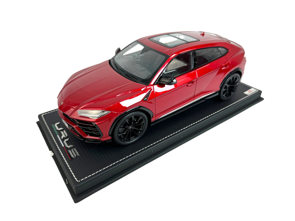 LAMBORGHINI URUS 1:18 MODEL CAR (ROSSO ANTEROS)