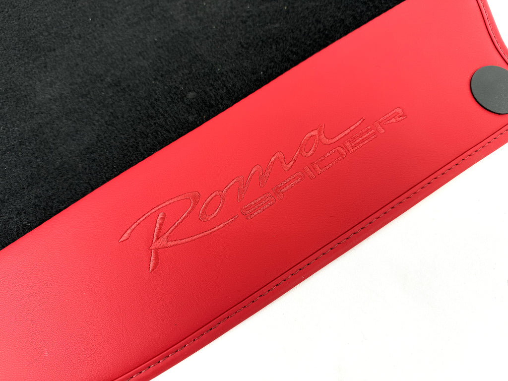 FERRARI ROMA SPIDER FLOOR MATTS KIT RED/ BLACK 865130 (LHD)