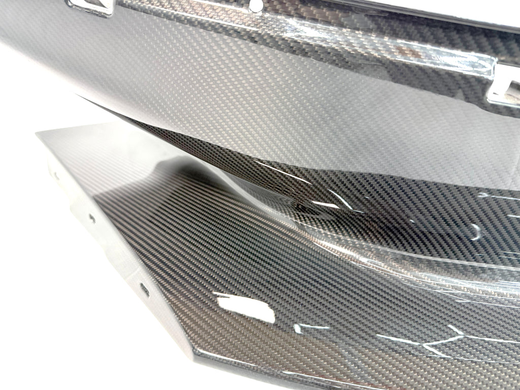 MCLAREN 600LT MSO CARBON FRONT SPLITTER  WITH CAMERA / SENSOR 13AB601RP-CFG-SN-350