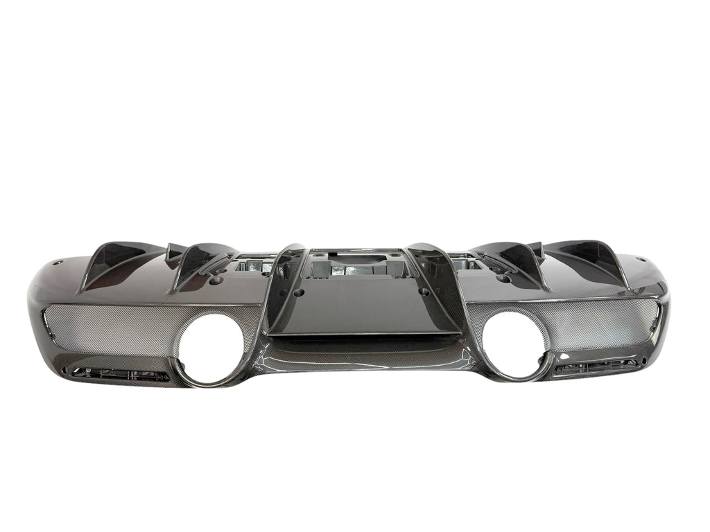 FERRARI F8 GTB/ SPIDER GLOSS CARBON REAR DIFFUSER -  906929 - NO CAMERA OPTION