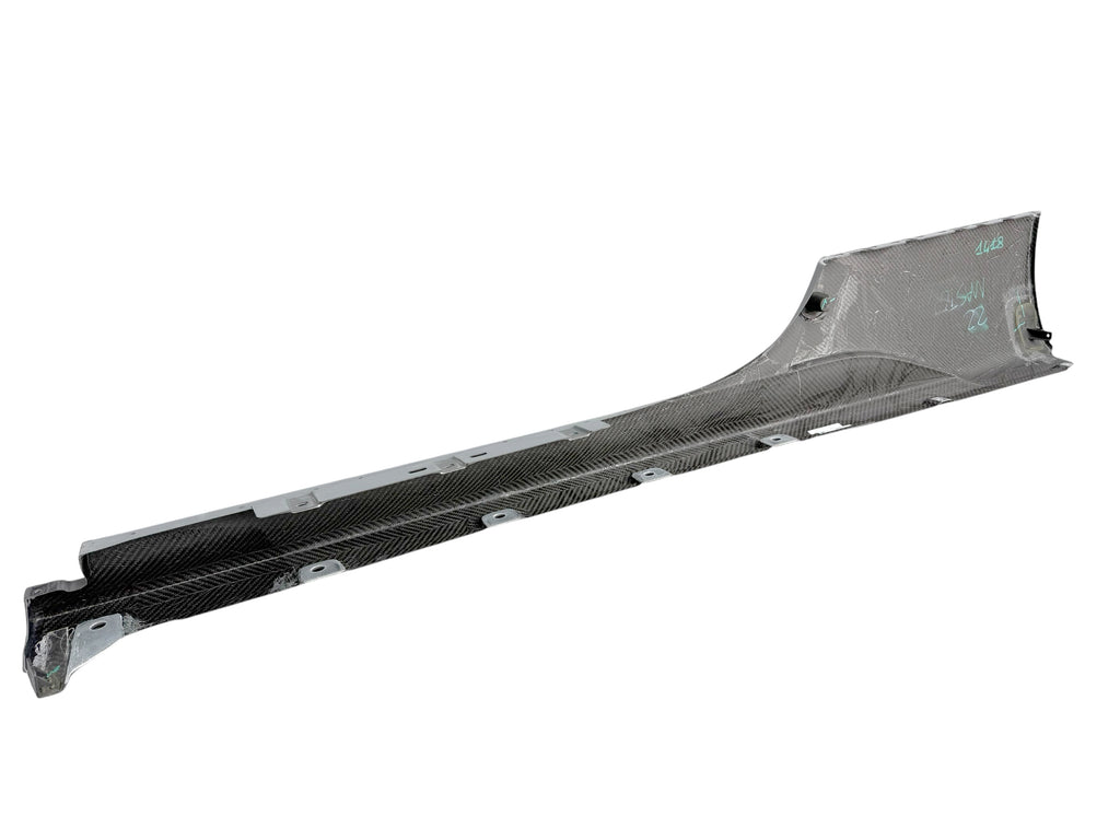 FERRARI SF90 CARBON FIBRE SIDE SKIRT (PRIMERED) 985796555 - RH