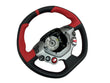 Load image into Gallery viewer, FERRARI 458 STEERING WHEEL BLACK/ RED LEATHER 84416900