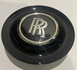 ROLLS ROYCE CENTRE CAP WITH CHROME OUTTER RING COMPLETE 36132414544