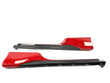 Load image into Gallery viewer, FERRARI SF90 STRADALE CARBON FIBRE SIDE SKIRTS SET (ROSSO CORSA)