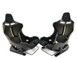 Load image into Gallery viewer, GENUINE MCLAREN 765LT CARBON RACING BUCKET SEATS PAIR - BLACK WITH YELLOW STITCH