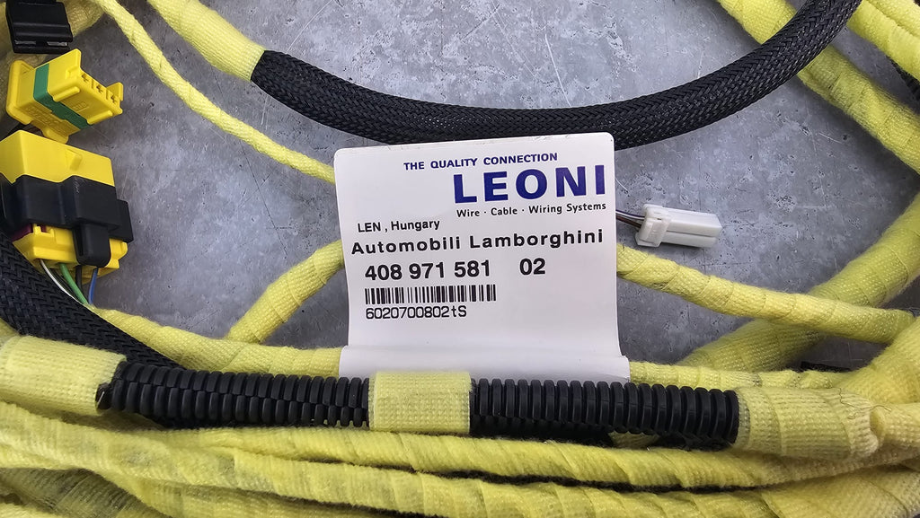 LAMBORGHINI GALLARDO 2004 2005 AIR BAG WIRING HARNESS 401971581