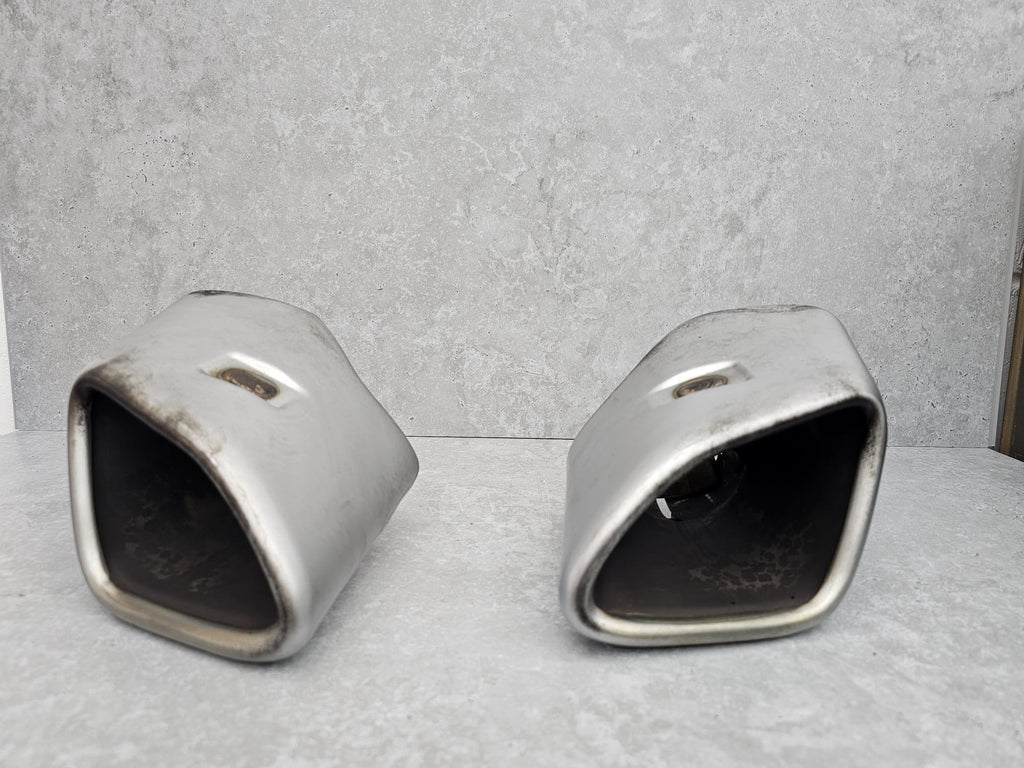 MCLAREN 570S SUPER SPORT MSO SILVER EXHAUST TIPS 13HA023CP