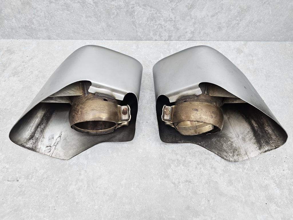 MCLAREN 570S SUPER SPORT MSO SILVER EXHAUST TIPS 13HA023CP