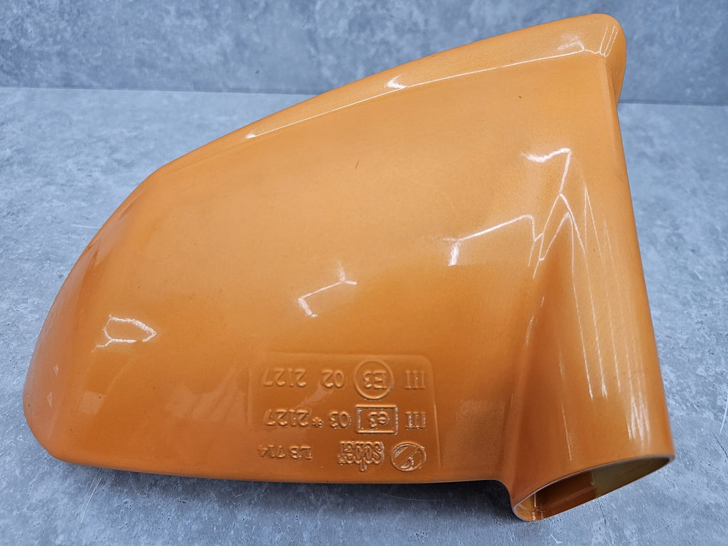 LAMBORGHINI GALLARDO MIRROR HOUSING SINGLE RIGHT ORANGE USED LB10320002