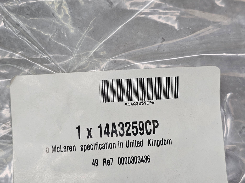 MCLAREN 720S SPLITER CENTRE BUMP STOP 14A3259CP NEW