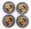 Load image into Gallery viewer, Porsche Wheel Centre Caps Badge Emblem - 76mm - Silver Finish  9P1601147