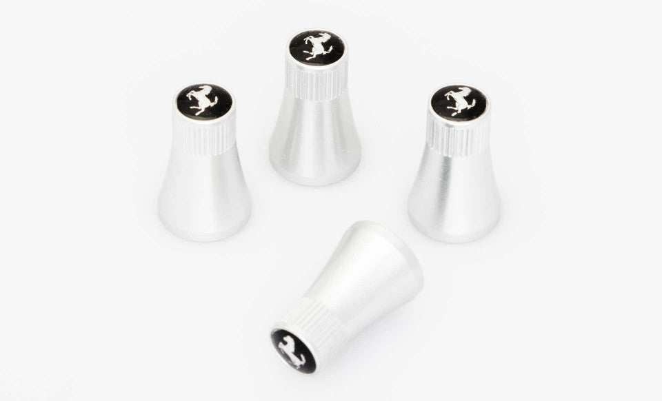 FERRARI VALVE CAP SET (6 OPTIONS)