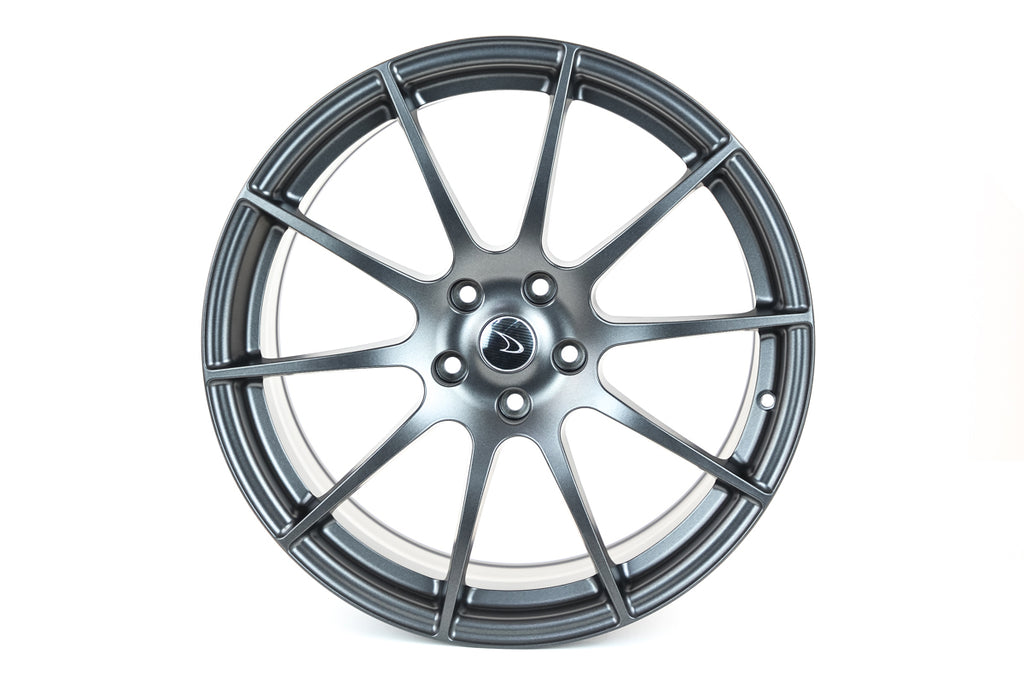 MCLAREN P1 10 SPOKE ULTRA LIGHT 19”- 20” ALLOY WHEEL SET IN STEALTH GREY