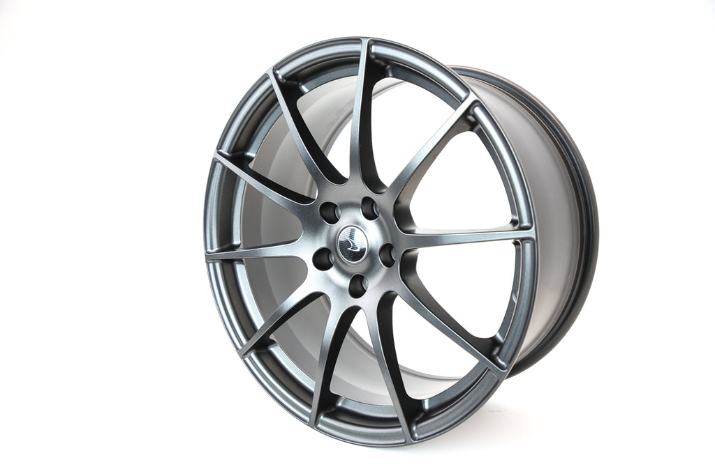 MCLAREN P1 10 SPOKE ULTRA LIGHT 19”- 20” ALLOY WHEEL SET IN STEALTH GREY