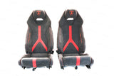LAMBORGHINI HURACAN PERFORMANTE COMFORT SEATS IN BLACK-RED