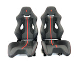 GENUINE FERRARI 488 PISTA/ 812/ F8 GOLDRAKE CARBON SEAT RED AND BLACK