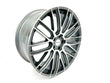 Load image into Gallery viewer, RIVIERA RV126 GREY WITH MACHINE FACE ALLOY RIM 22x10J 5/120 ET35