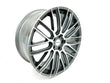 Load image into Gallery viewer, RIVIERA RV136 GREY WITH MACHINE FACE ALLOY RIM 22x10J 5/120 ET35