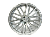 RIVIERA RV126 SILVER WITH MACHINE FACE ALLOY RIM 22x10J 5/120 ET35