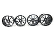 Load image into Gallery viewer, LAMBORGHINI AVENTADOR DIONE WHEELS ONLY ALLOY SET 20&quot;- 21&quot; - BLACK