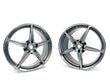 Load image into Gallery viewer, GENUINE FERRARI 458 20&quot; FORGED STEALTH GREY ALLOY WHEEL SET