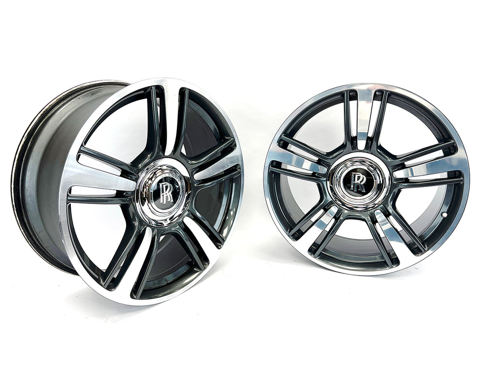 ROLLS ROYCE 21" WRAITH ALLOY WHEELS BI-COLOUR - COMPLETE SET 6862611