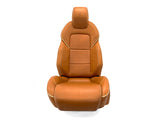 GENUINE FERRARI FF FRONT LEFT SEAT IN TAN WITH WHITE STITCHING