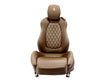 Load image into Gallery viewer, GENUINE FERRARI CALIFORNIA FRONT LEFT SEAT IN BROWN WITH DIAMOND PATTERN