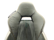 Load image into Gallery viewer, GENUINE MCLAREN 600LT MANUAL COMFORT RIGHT SEAT IN BLACK ALCANTARA W/ ORANGE