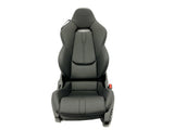 GENUINE MCLAREN 570S/ 600LT ELECTRIC  COMFORT RIGHT SEAT IN FULL BLACK LEATHER