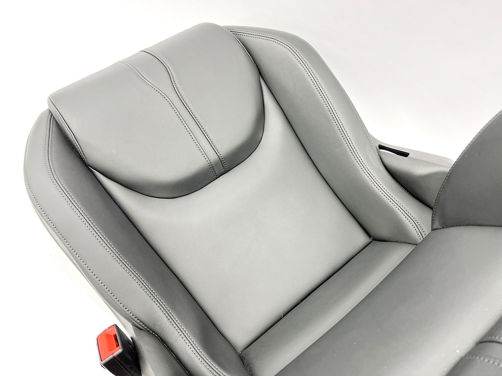 GENUINE MCLAREN 570S/ 600LT ELECTRIC  COMFORT RIGHT SEAT IN FULL BLACK LEATHER