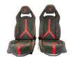 Load image into Gallery viewer, LAMBORGHINI AVENTADOR SV LP750-4 COMFORT SEATS IN BLACK-RED