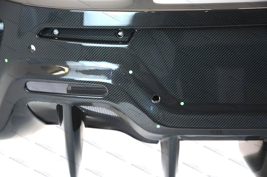 MCLAREN 600LT MSO CARBON REAR BUMPER WITH CAMERA/ TELEMETRIC 13AB827RP-CGF0SN-004