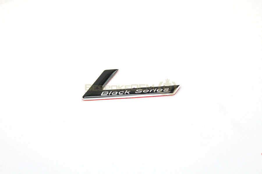 Brand New Genuine Mercedes "Black Series" Emblem - Badge.