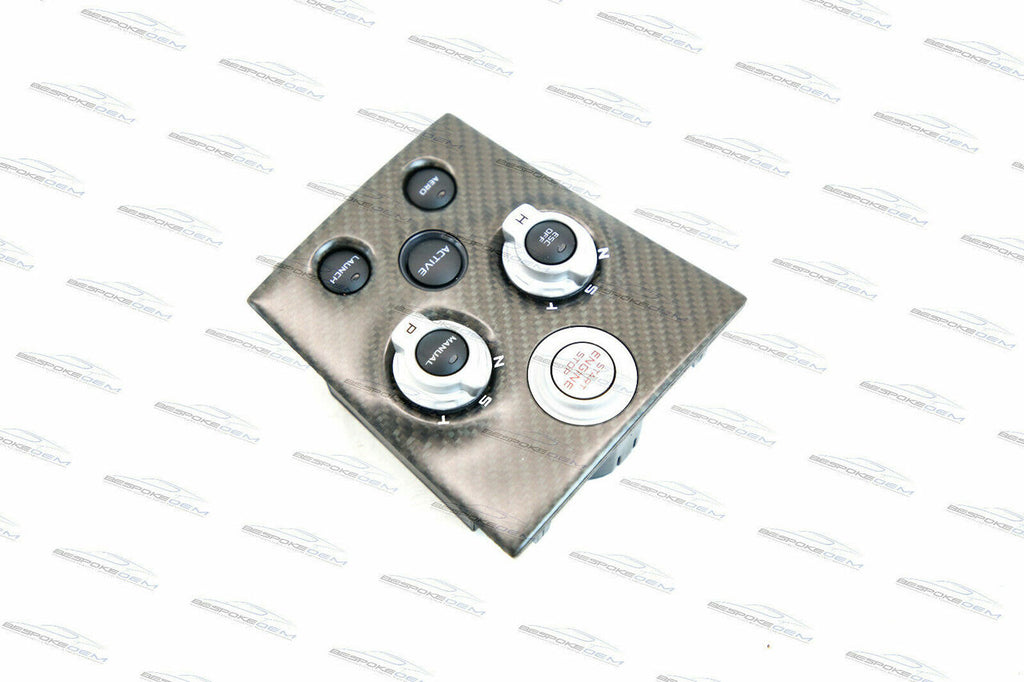 MCLAREN 675LT MATTE CARBON FIBRE START BUTTON SWITCH PACK 11M3209RP