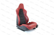 Load image into Gallery viewer, MCLAREN 675LT BLACK/ RED COMFORT MANUAL DRIVER SEAT