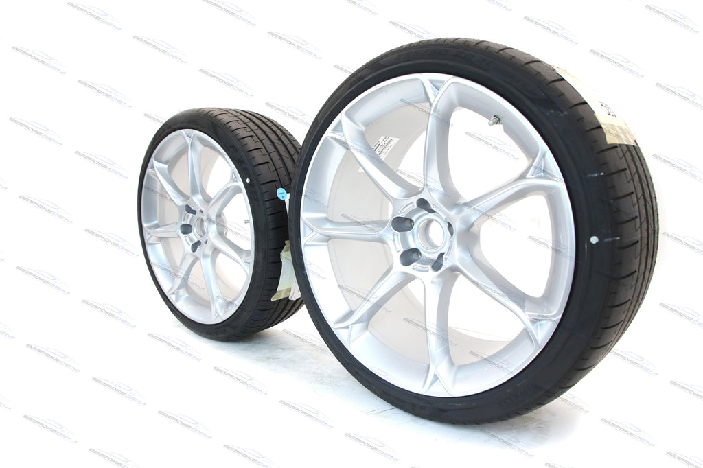 MCLAREN GT STD 7 SPOKE 20''-21'' ALLOY WHEELS WITH PIRELLI P ZERO TYRES