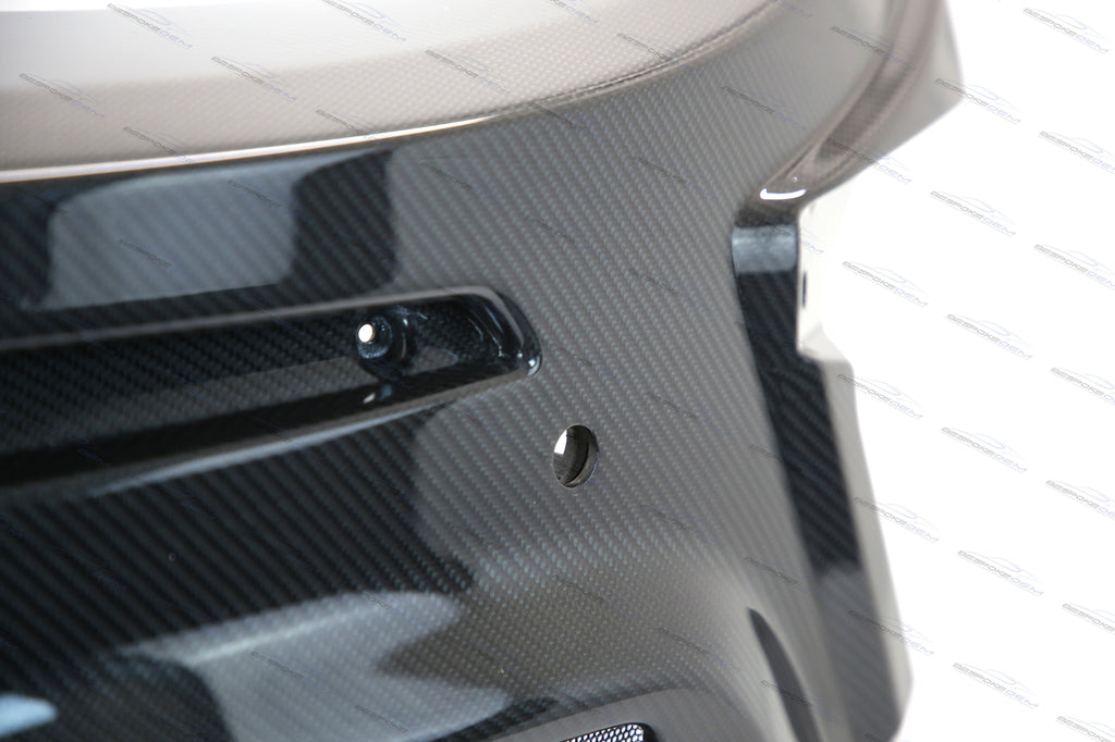 MCLAREN 600LT MSO CARBON REAR BUMPER WITH CAMERA 13AB827RP-CGF0SN-003