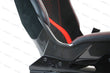 Load image into Gallery viewer, LAMBORGHINI HURACAN PERFORMANTE CARBON FIBRE BUCKET SEATS IN BLACK-RED