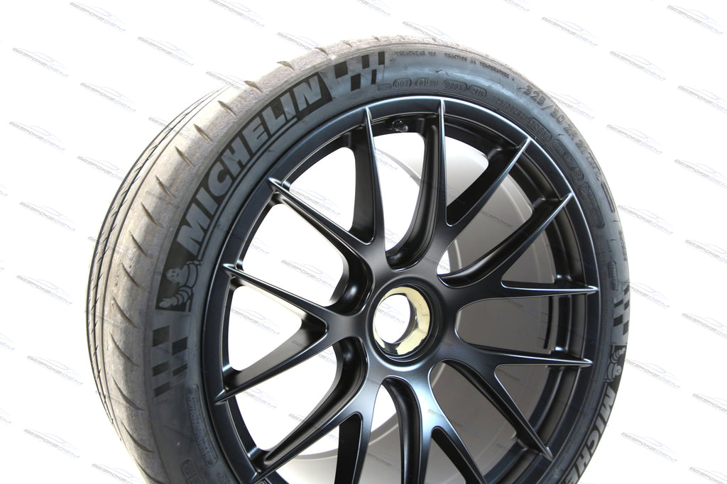 PORSCHE 991.2 GT2-RS WEISSACH MAGNESIUM WHEELS PACKAGE - BLACK