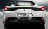 FERRARI 458 SPECIALE CARBON FIBRE REAR DIFFUSER